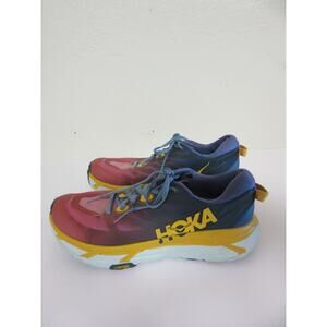 HOKA One Mafate Speed 3 Pink Gray 9.5 B Vibram Running Walking Athletic Shoes